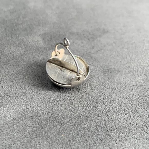 Vintage Sterling 925 Silver Hanging 3D Cooking Pot Charm Artisan Made - Picture 2 of 6